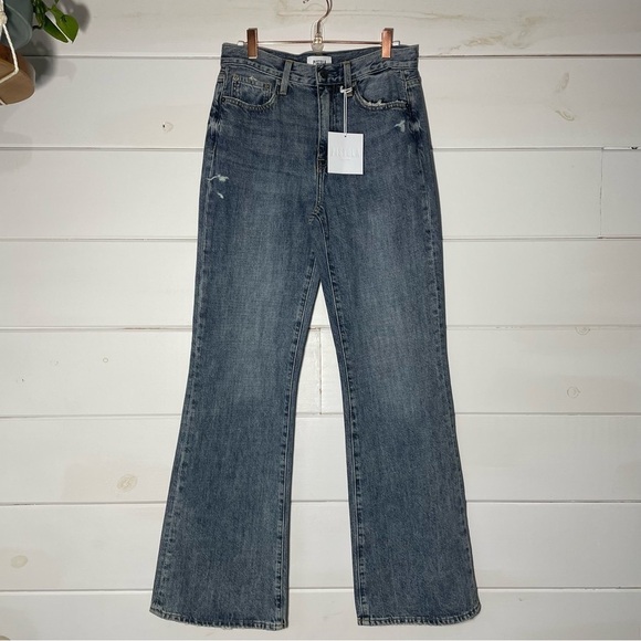 Pistola Stevie High Rise Relaxed Flare Jean In Pulse - Picture 2 of 10